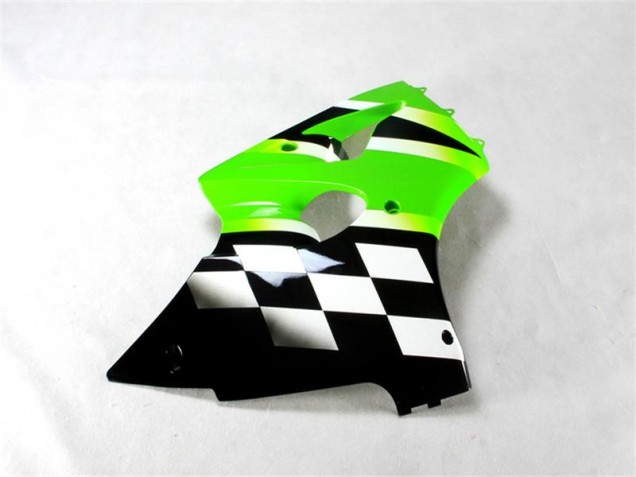 Kawasaki ZX6R 2000-2002 - Grün Schwarz Weiß Kawasaki ZX6R 2000-2002 - Grün Schwarz Weiß