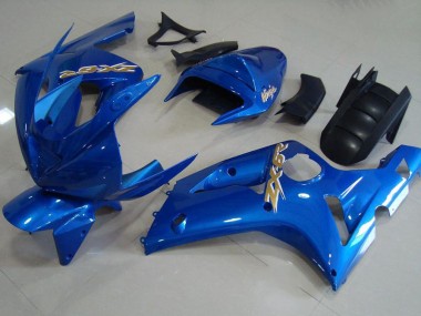 Kawasaki ZX6R 2003-2004 - Hell blau