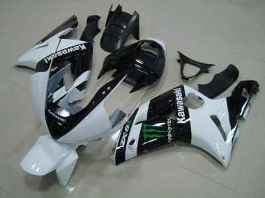 Kawasaki ZX6R 2003-2004 - Weiß Monster