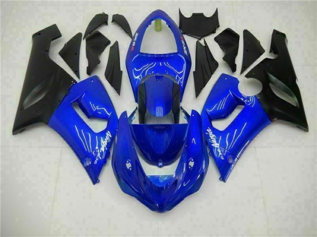 Kawasaki ZX6R 2005-2006 - Blau Kawasaki ZX6R 2005-2006 - Blau