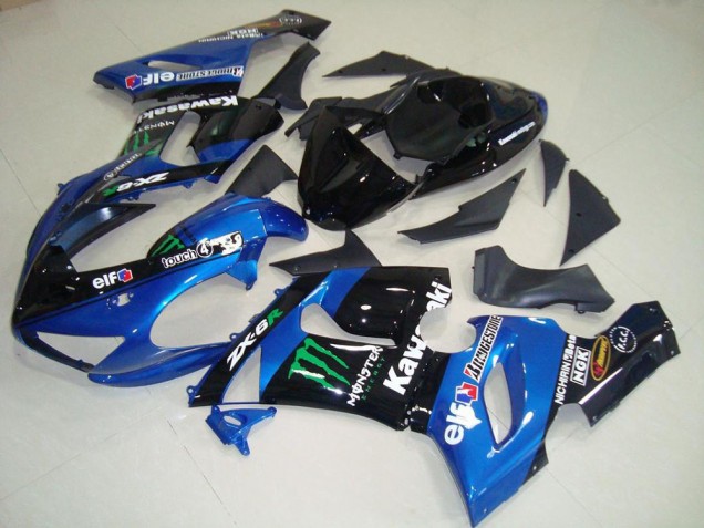 Kawasaki ZX6R 2005-2006 - Blau Monster Kawasaki ZX6R 2005-2006 - Blau Monster
