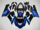 Kawasaki ZX6R 2005-2006 - Blau Schwarz