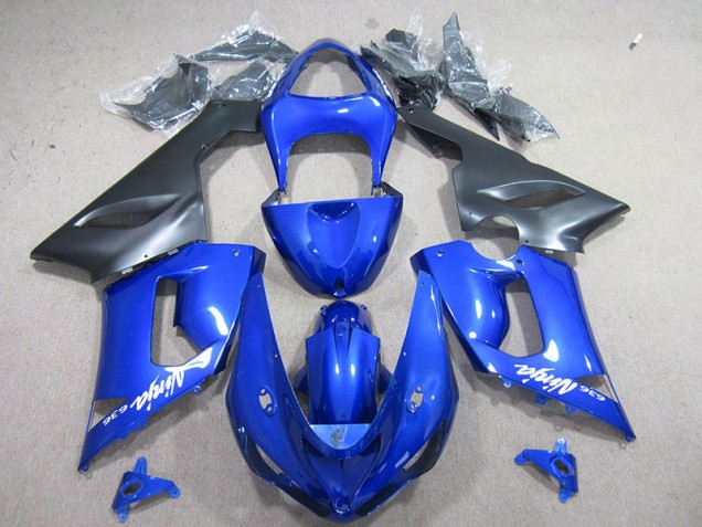 Kawasaki ZX6R 2005-2006 - Blau Weiß Ninja 636 Kawasaki ZX6R 2005-2006 - Blau Weiß Ninja 636