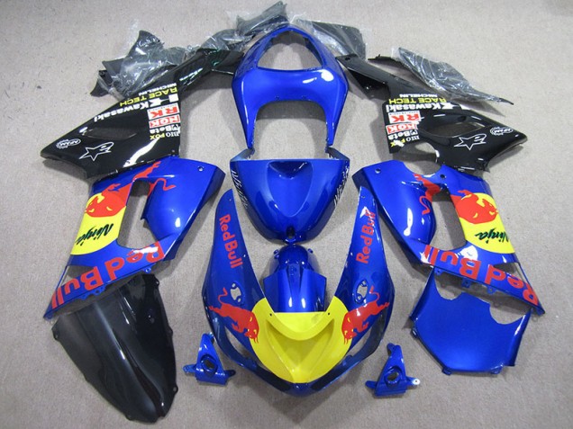 Kawasaki ZX6R 2005-2006 - Blaur Rot Bull Ninja
