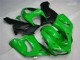 Kawasaki ZX6R 2005-2006 - Grün Matt schwarz Kawasaki ZX6R 2005-2006 - Grün Matt schwarz