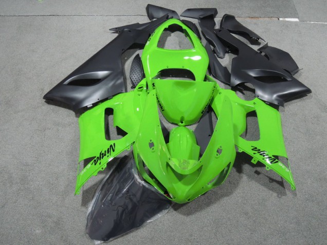 Kawasaki ZX6R 2005-2006 - Grün Schwarzer Ninja 636 Kawasaki ZX6R 2005-2006 - Grün Schwarzer Ninja 636