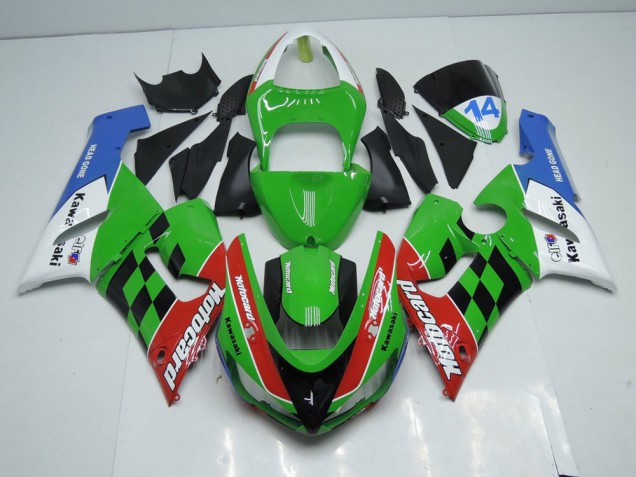 Kawasaki ZX6R 2005-2006 - Motocard Kawasaki ZX6R 2005-2006 - Motocard