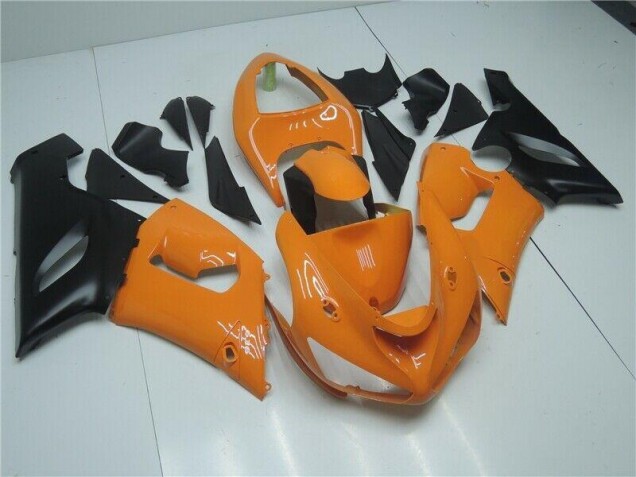 Kawasaki ZX6R 2005-2006 - Orange Schwarz Kawasaki ZX6R 2005-2006 - Orange Schwarz