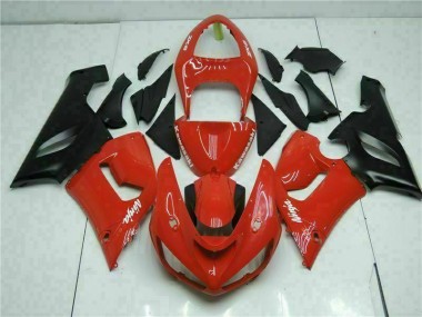 Kawasaki ZX6R 2005-2006 - Rot