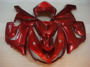 Kawasaki ZX6R 2005-2006 - Rot