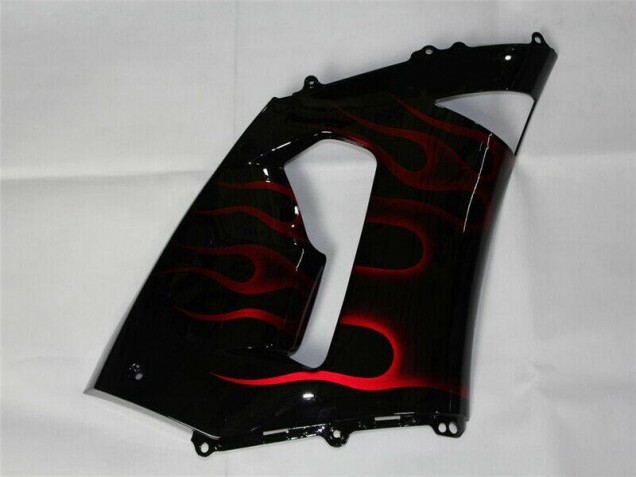 Kawasaki ZX6R 2005-2006 - Rot Schwarz Kawasaki ZX6R 2005-2006 - Rot Schwarz