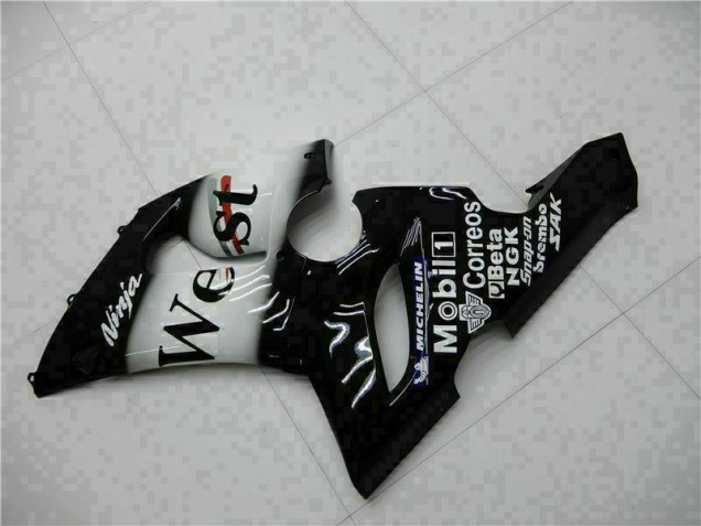 Kawasaki ZX6R 2005-2006 - Schwarz Kawasaki ZX6R 2005-2006 - Schwarz