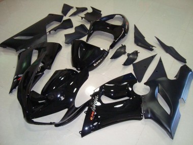 Kawasaki ZX6R 2005-2006 - Schwarz