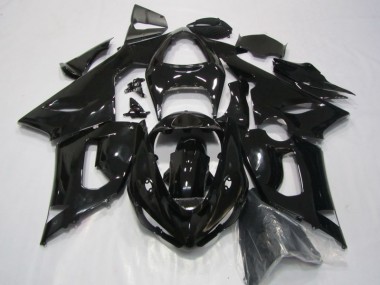 Kawasaki ZX6R 2005-2006 - Schwarz