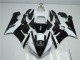 Kawasaki ZX6R 2005-2006 - Schwarz Weiß Kawasaki ZX6R 2005-2006 - Schwarz Weiß