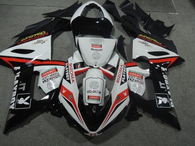 Kawasaki ZX6R 2005-2006 - Weiß Schwarz Rizoma Playboy