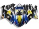 Kawasaki ZX6R 2007-2008 - Blau Hai