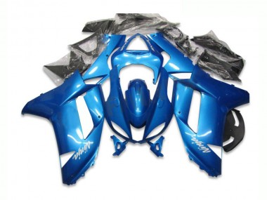 Kawasaki ZX6R 2007-2008 - Blau