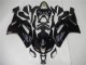 Kawasaki ZX6R 2007-2008 - Glänzend Schwarz Kawasaki ZX6R 2007-2008 - Glänzend Schwarz