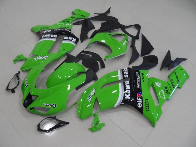 Kawasaki ZX6R 2007-2008 - Grün Pfeil Kawasaki ZX6R 2007-2008 - Grün Pfeil