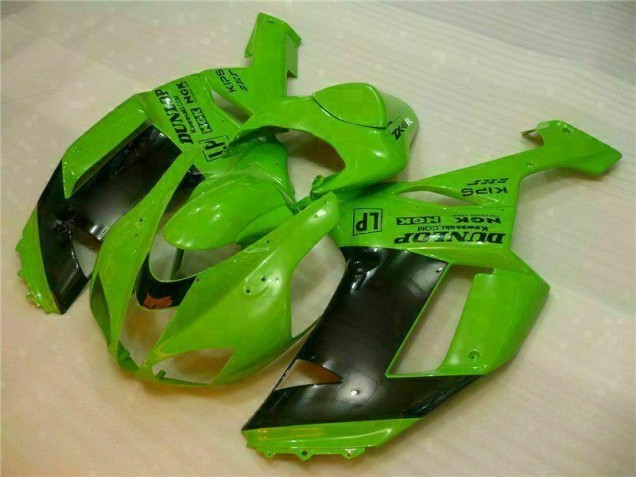 Kawasaki ZX6R 2007-2008 - Grün Schwarzer Dunlop Kawasaki ZX6R 2007-2008 - Grün Schwarzer Dunlop