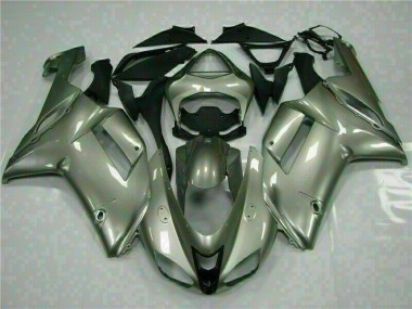 Kawasaki ZX6R 2007-2008 - Silber