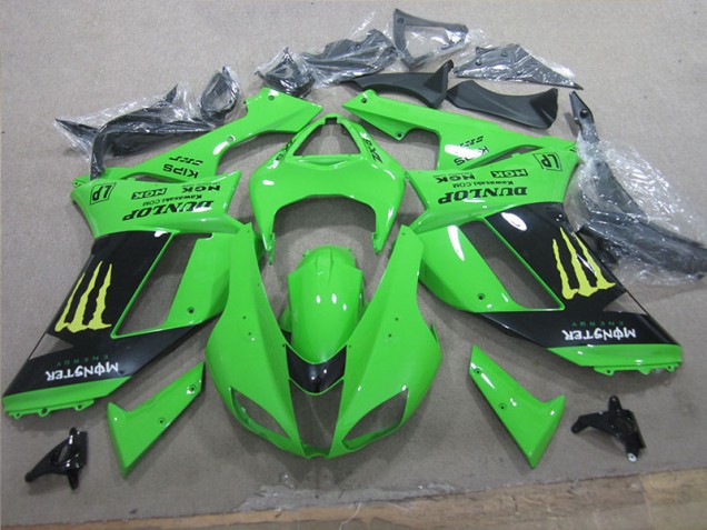 Kawasaki ZX6R 2007-2008 - Weiß Blau Ninja Kawasaki ZX6R 2007-2008 - Weiß Blau Ninja