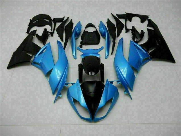 Kawasaki ZX6R 2009-2012 - Blau Schwarz Kawasaki ZX6R 2009-2012 - Blau Schwarz