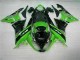 Kawasaki ZX6R 2009-2012 - Grün Schwarz Kawasaki ZX6R 2009-2012 - Grün Schwarz