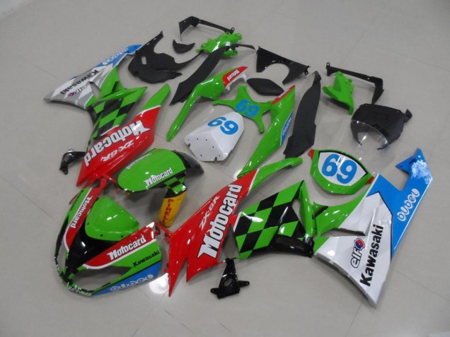 Kawasaki ZX6R 2009-2012 - Motocard Kawasaki ZX6R 2009-2012 - Motocard
