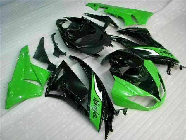 Kawasaki ZX6R 2009-2012 - Schwarz Grün Kawasaki ZX6R 2009-2012 - Schwarz Grün