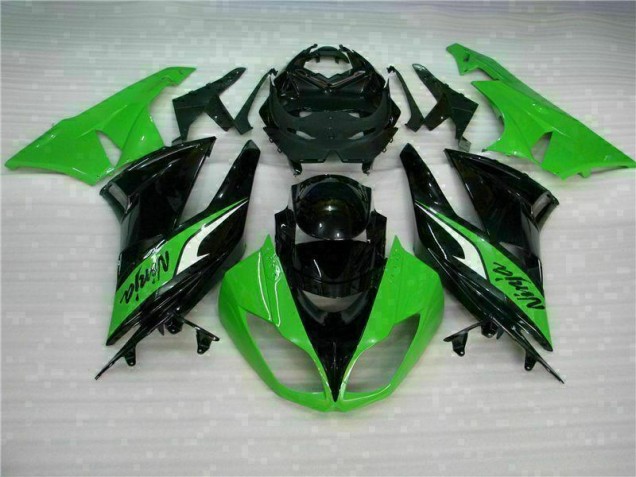 Kawasaki ZX6R 2009-2012 - Schwarz Grün Kawasaki ZX6R 2009-2012 - Schwarz Grün