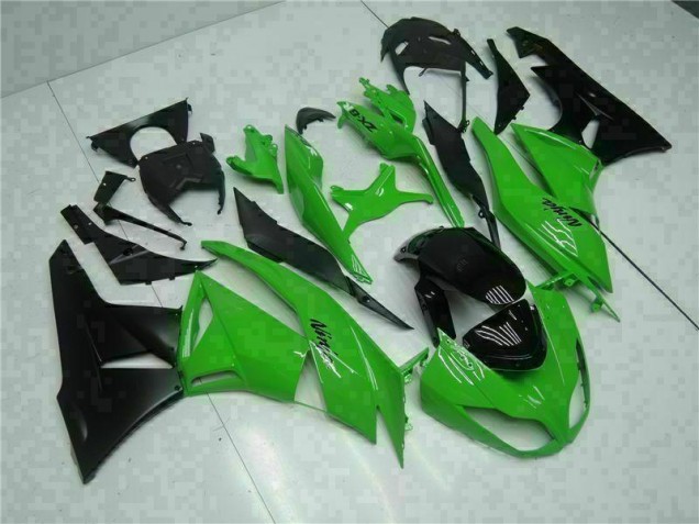 Kawasaki ZX6R 2009-2012 - Schwarz Grün Kawasaki ZX6R 2009-2012 - Schwarz Grün