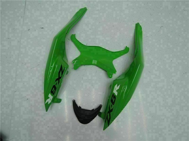 Kawasaki ZX6R 2009-2012 - Schwarz Grün Kawasaki ZX6R 2009-2012 - Schwarz Grün