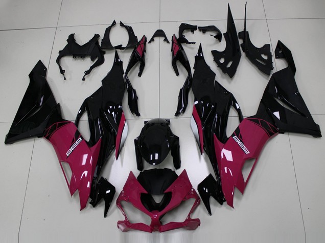 Kawasaki ZX6R 2019-2023 - Rosa Schwarz Kawasaki ZX6R 2019-2023 - Rosa Schwarz