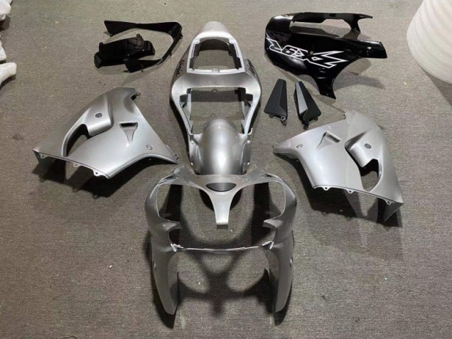 Kawasaki ZX9R 2002-2003 - Silber Glänzend Schwarz Kawasaki ZX9R 2002-2003 - Silber Glänzend Schwarz