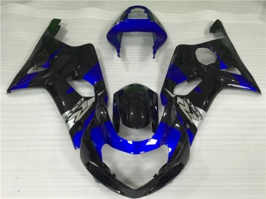 Suzuki GSXR 1000 K1 2000-2002 - Blau Schwarz