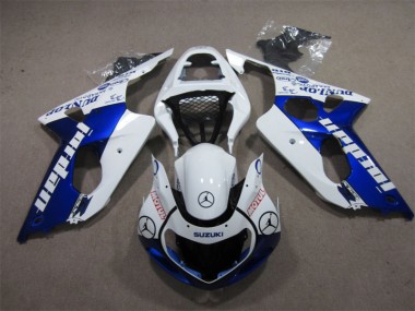 Suzuki GSXR 1000 K1 2000-2002 - Blau Weiß Jordan Motul