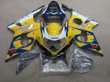 Suzuki GSXR 1000 K1 2000-2002 - Gelb Blau Corona Extra