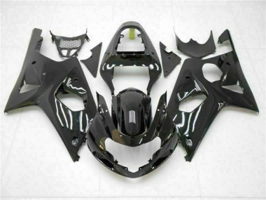 Suzuki GSXR 1000 K1 2000-2002 - Glänzend Schwarz