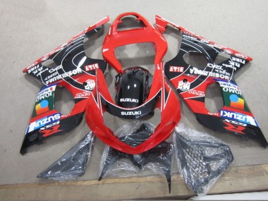 Suzuki GSXR 1000 K1 2000-2002 - Rot Schwarz Denso