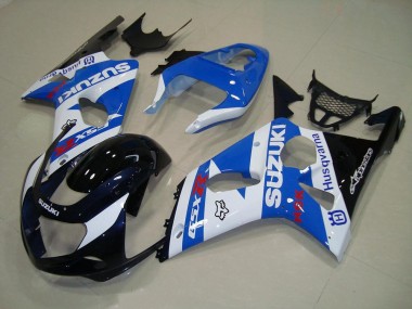 Suzuki GSXR 1000 K1 2000-2002 - Schwarz Blau Weiß