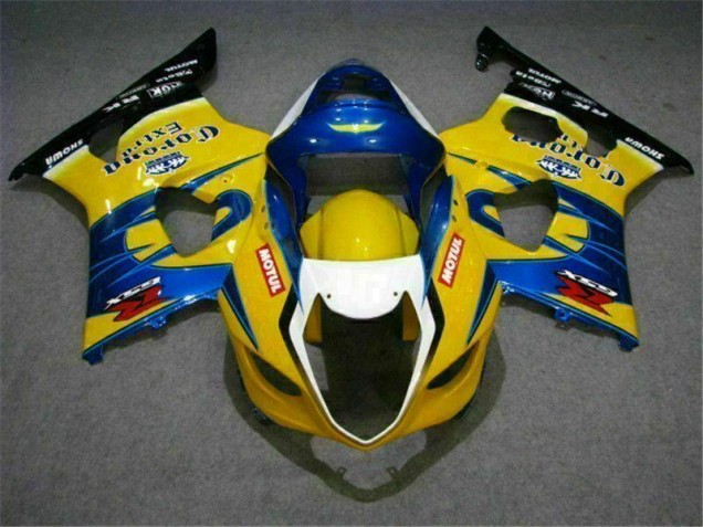 Suzuki GSXR 1000 K3 2003-2004 - Gelb Blau Suzuki GSXR 1000 K3 2003-2004 - Gelb Blau