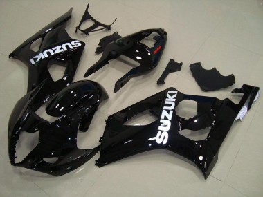 Suzuki GSXR 1000 K3 2003-2004 - Glänzend Schwarz