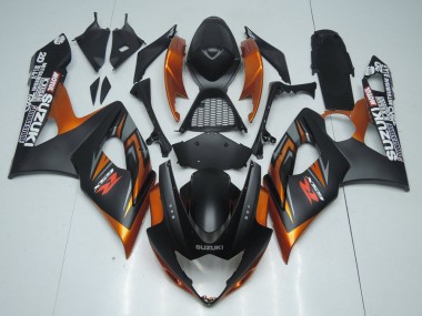 Suzuki GSXR 1000 K5 2005-2006 - Braun und Matt schwarz