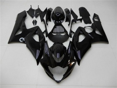 Suzuki GSXR 1000 K5 2005-2006 - Glänzend Schwarz