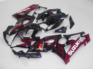 Suzuki GSXR 1000 K5 2005-2006 - Rot Flamme