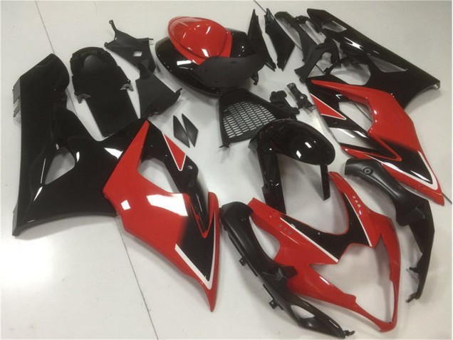Suzuki GSXR 1000 K5 2005-2006 - Rot Schwarz Suzuki GSXR 1000 K5 2005-2006 - Rot Schwarz