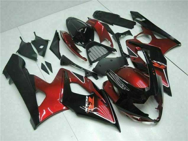 Suzuki GSXR 1000 K5 2005-2006 - Rot Schwarz Suzuki GSXR 1000 K5 2005-2006 - Rot Schwarz
