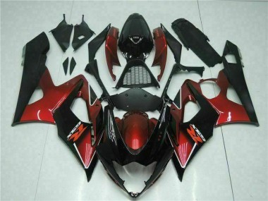 Suzuki GSXR 1000 K5 2005-2006 - Rot Schwarz